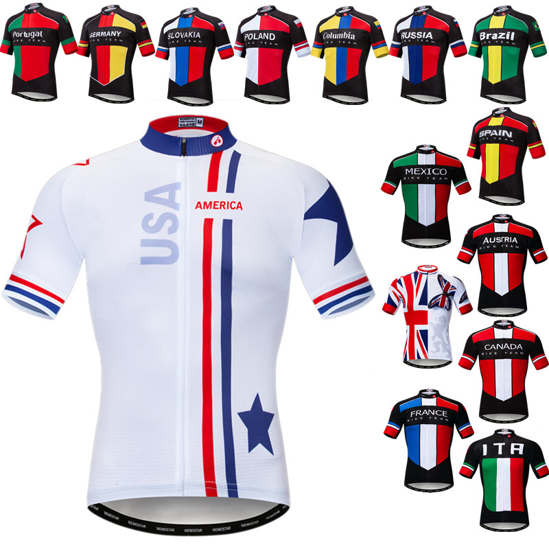 Summer Clothing Uk Men - Weimostar-Camiseta de Ciclismo de equipo profesional