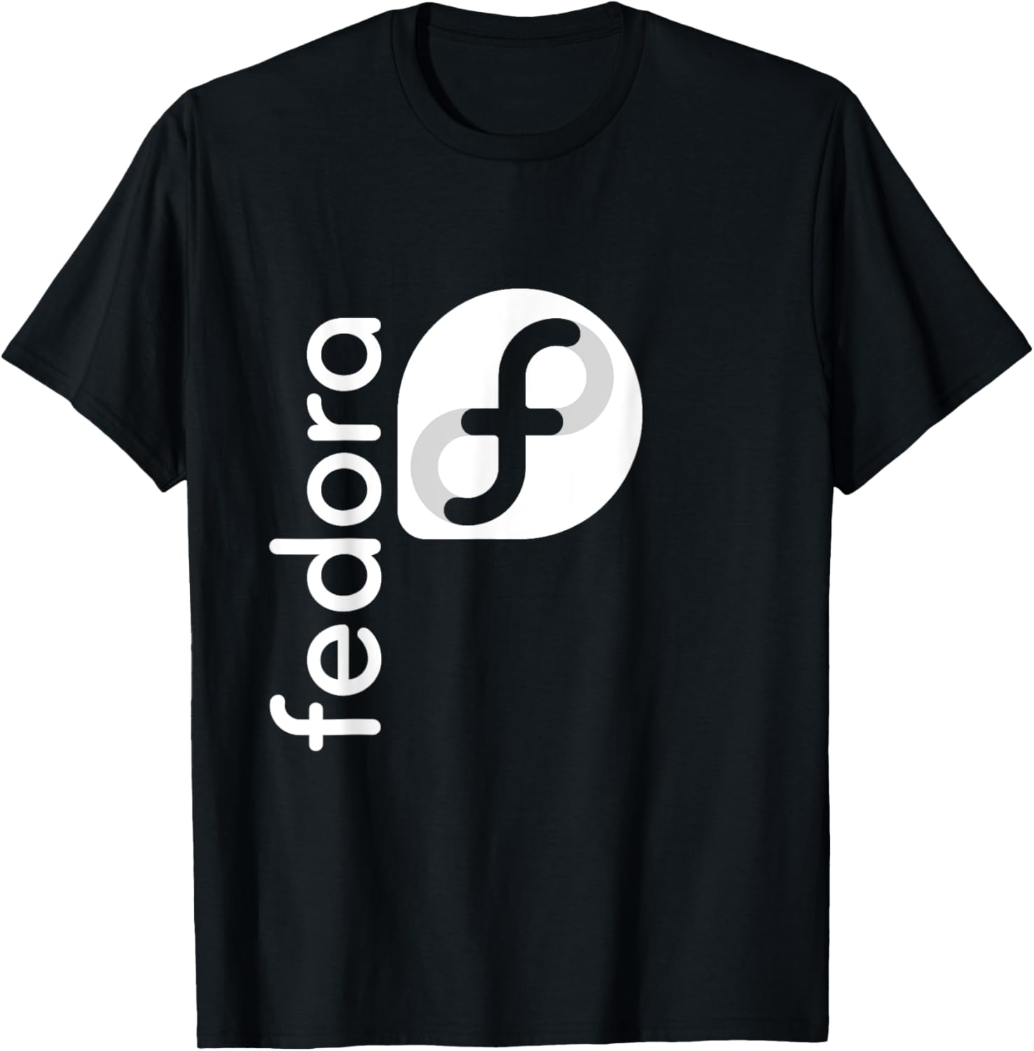 Summer Clothing Tagline - Camiseta Linux Fedora blanca con logotipo