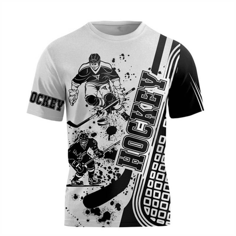 Summer Clothing Canada - Camiseta deportiva de Hockey canadiense para