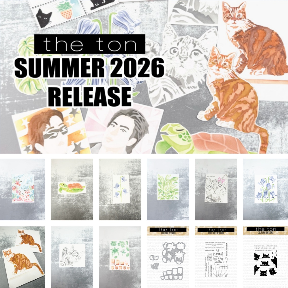 Summer Clothing Release - Lanzamiento de agosto de 2026: Troqueles