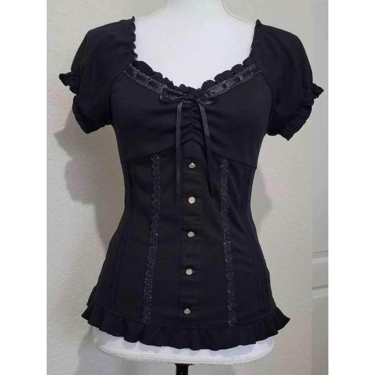 Camiseta Punk japonesa Y2k de  - Summer Goth Clothing reseña y precio