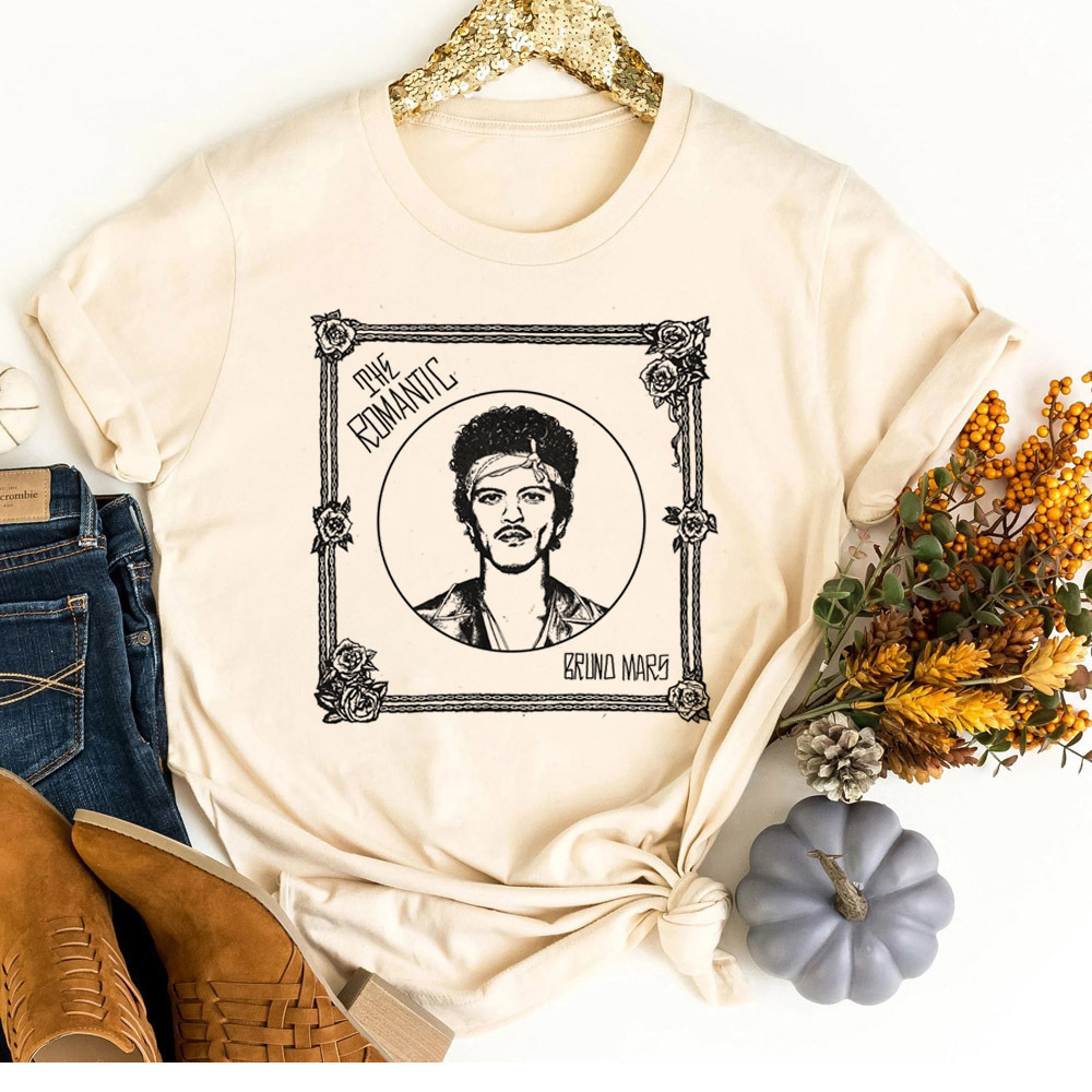 Camiseta de Bruno Mars para mu - Summer Goth Clothing reseña y precio