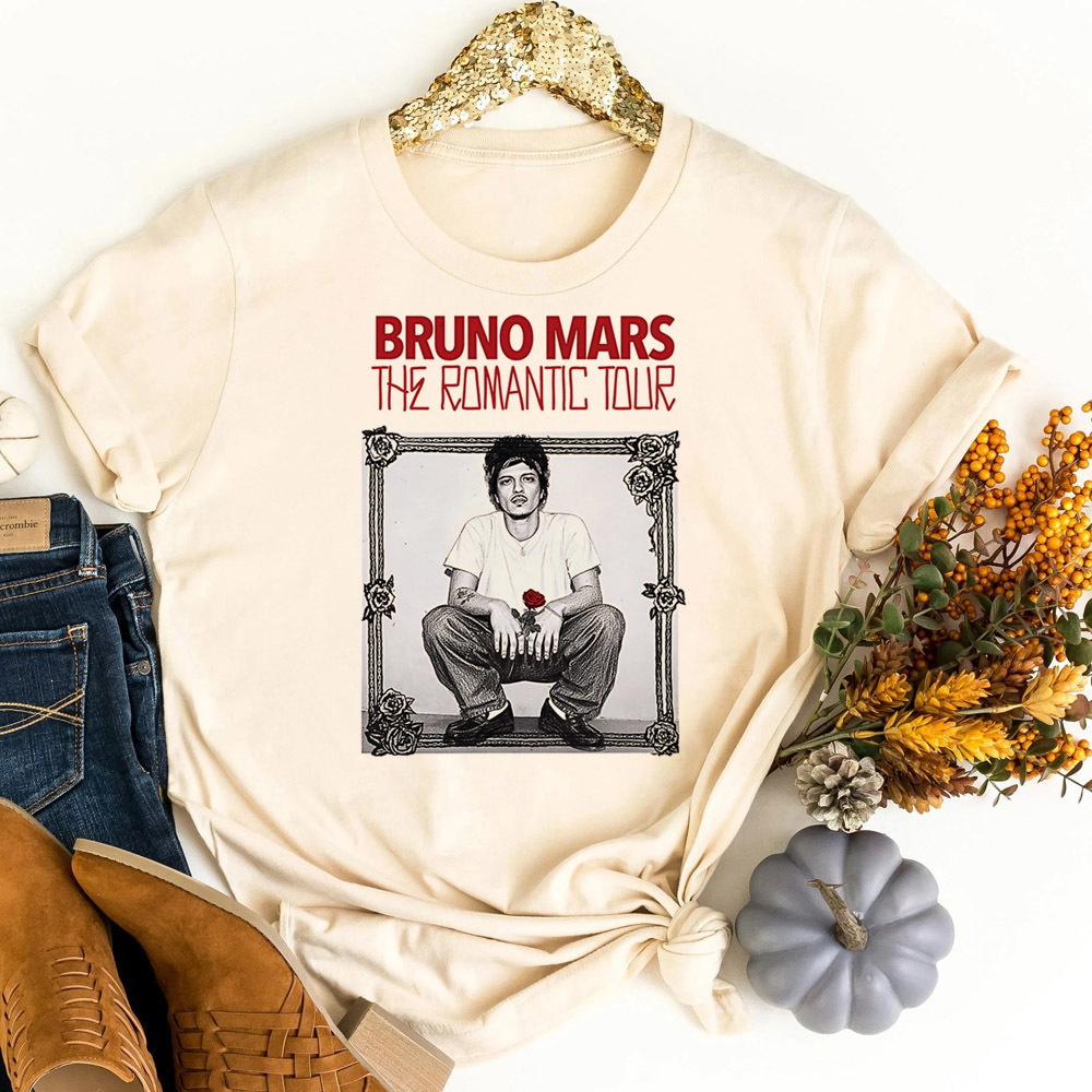 Camiseta de Bruno Mars para mu - Summer Goth Clothing reseña y precio