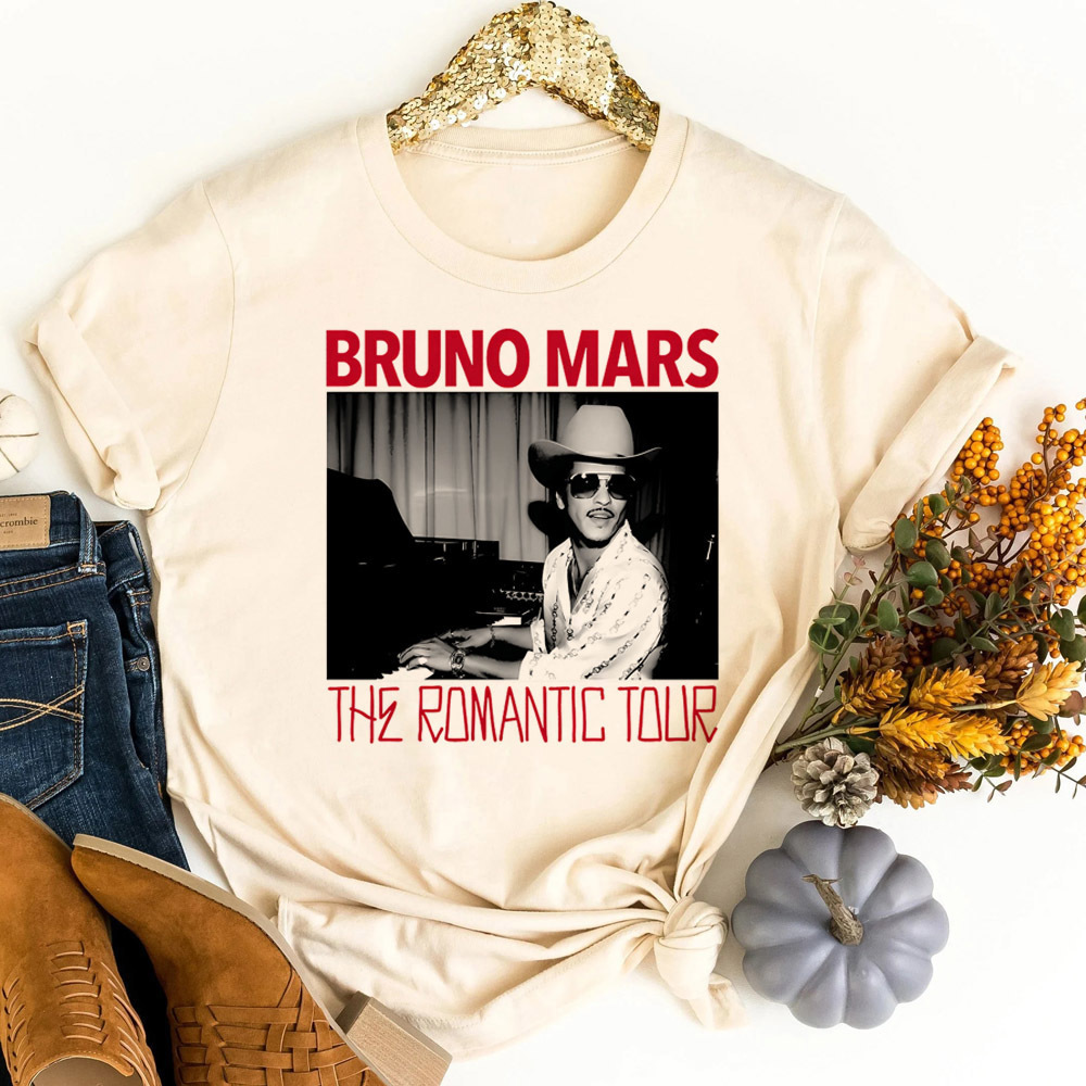Camiseta de Bruno Mars para mu - Summer Goth Clothing reseña y precio