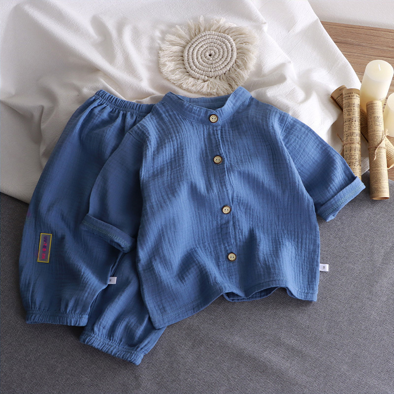 Conjuntos de cuello levantado  - Summer Gauze Clothing reseña y precio