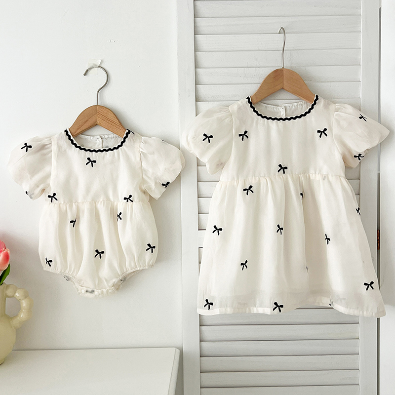 Ropa de hermanas para niños, v - Summer Gauze Clothing reseña y precio