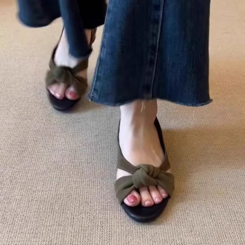 Sandalias de tacón bajo retro  - Summer Closet reseña y precio