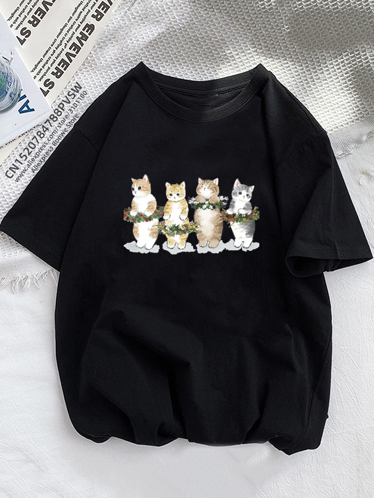 Camisetas con estampado de gat - Summer Loving Clothing reseña y precio