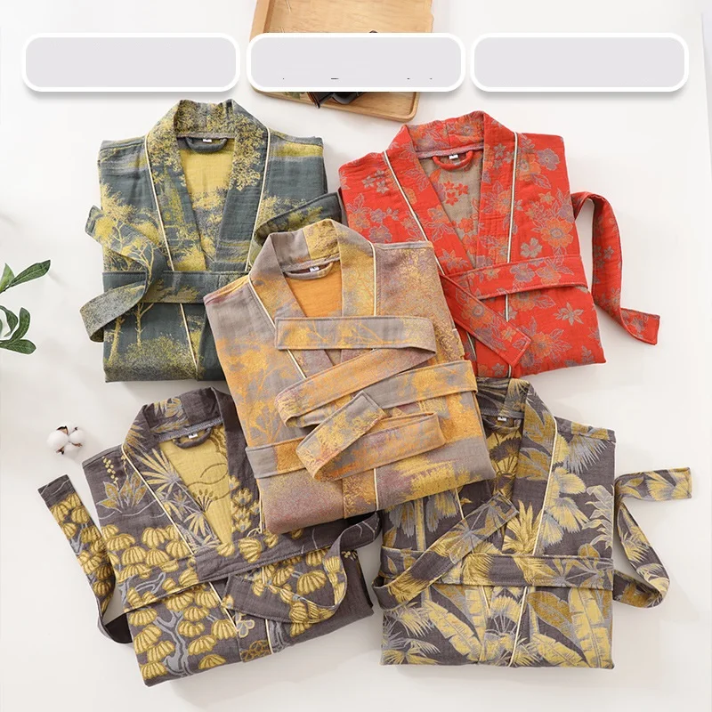 Albornoz de gasa de doble capa - Summer Gauze Clothing reseña y precio