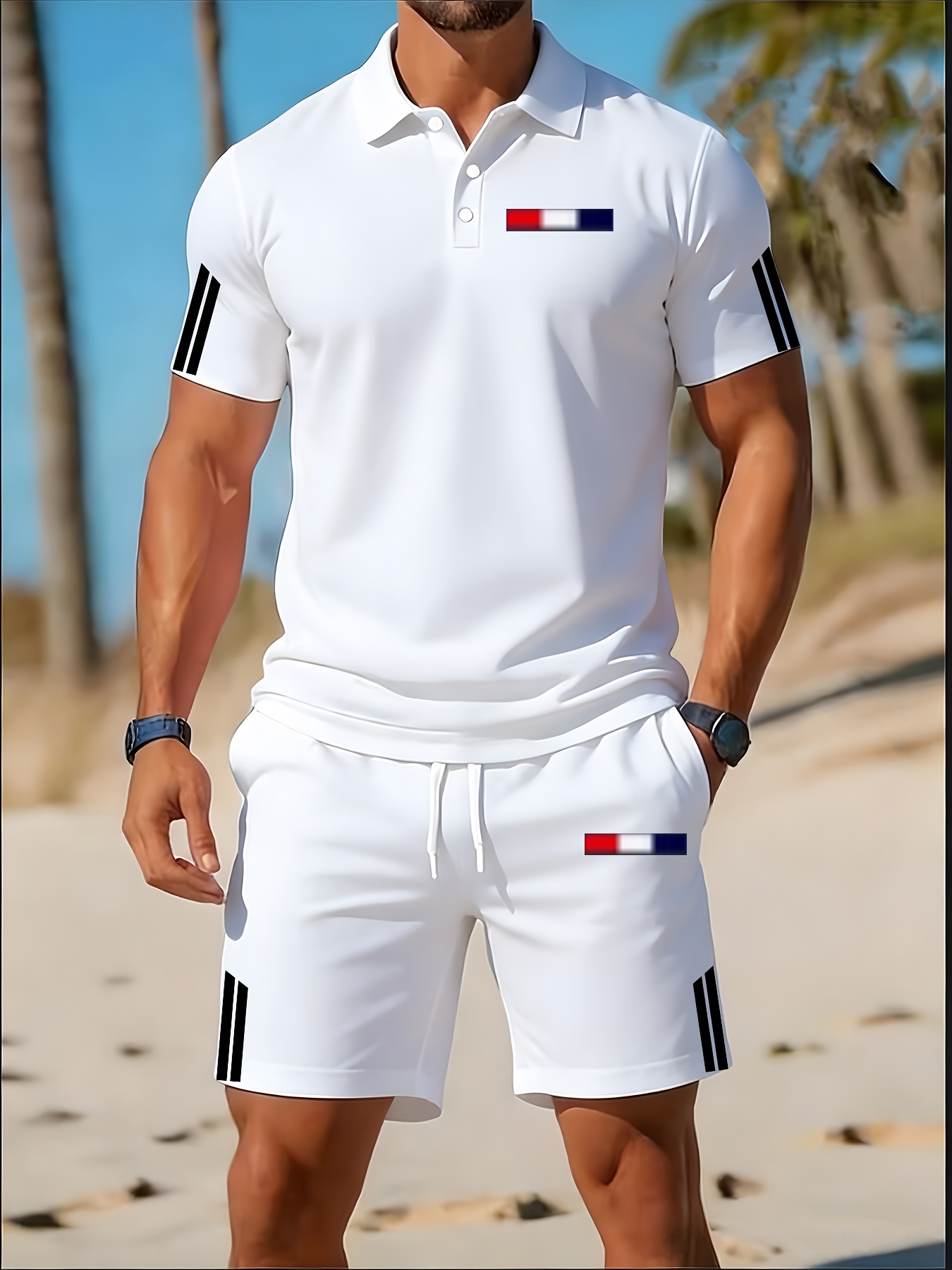 Conjunto de Polo para Hombre V - Summer Clothing Design reseña y precio
