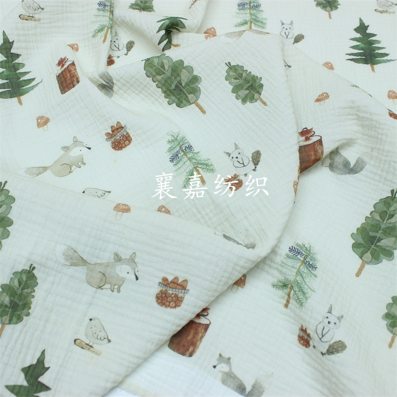 Tela crepé de gasa de algodón  - Summer Gauze Clothing reseña y precio