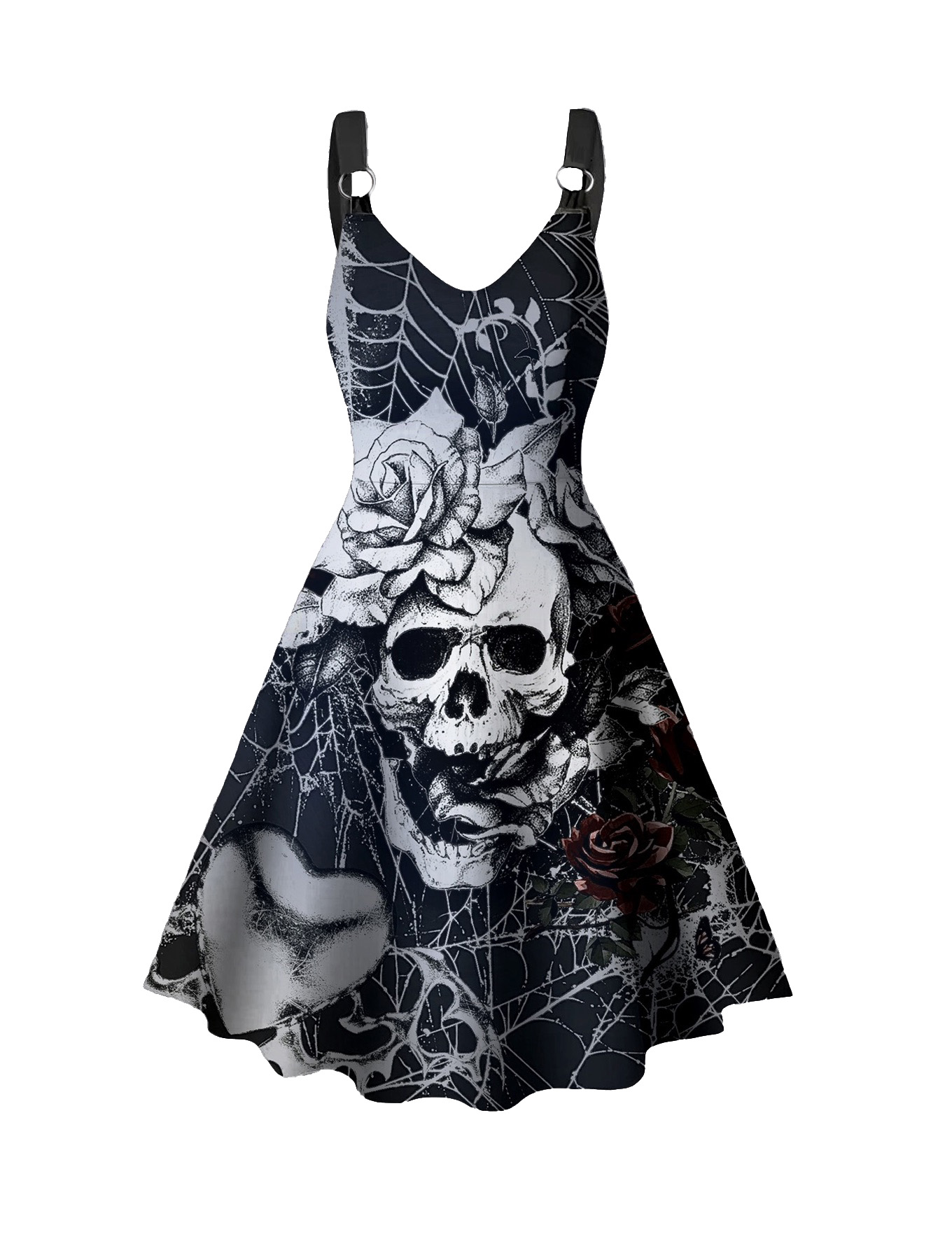 Vestido gótico punk de talla g - Summer Goth Clothing reseña y precio