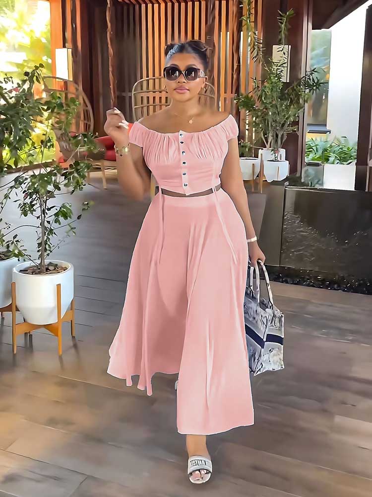 Conjunto de dos piezas para mu - Summer Clothing Women Sale reseña y precio