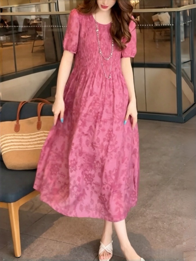 Elegante Vestido de Línea A co - Summer Clothing Tagline reseña y precio