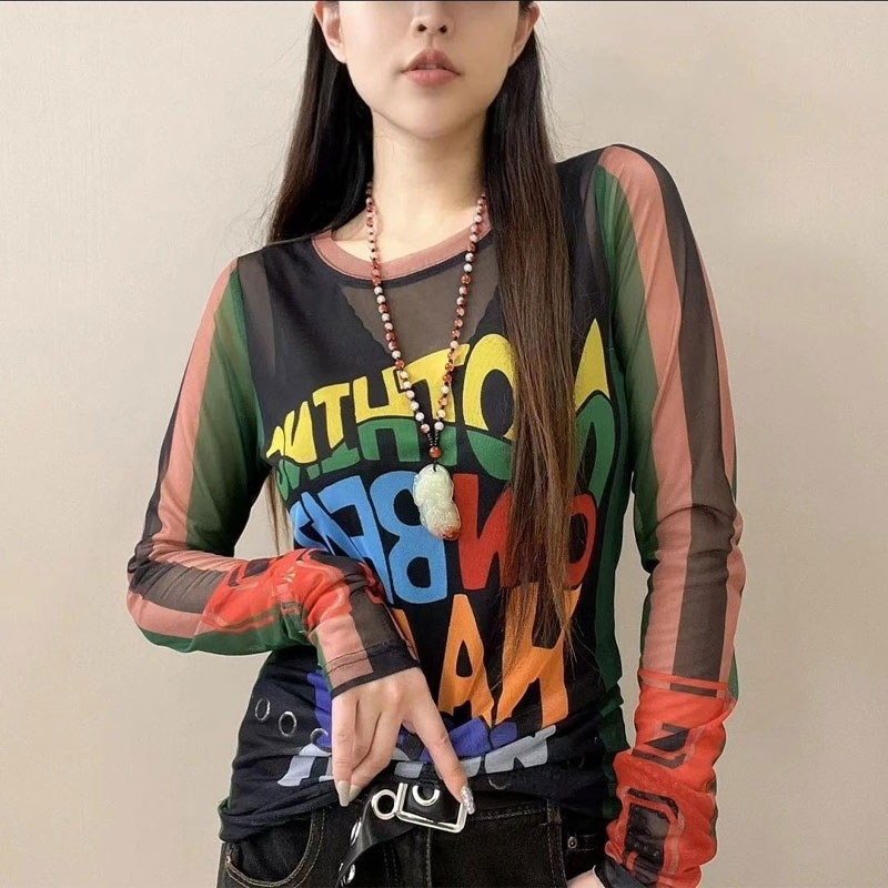 Camiseta informal con estampad - Summer Gauze Clothing reseña y precio