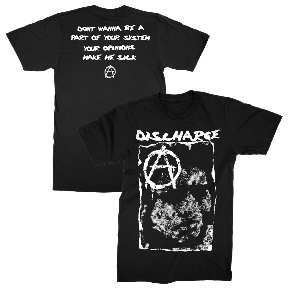 Camiseta Uk Discharge Hear Not - Summer Clothing Uk Men reseña y precio