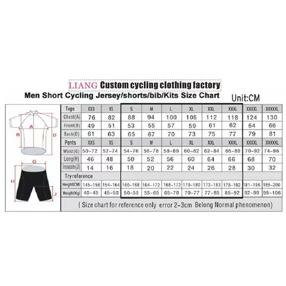 Conjunto de Ciclismo del Equip - Summer Clothing Uk Men reseña y precio