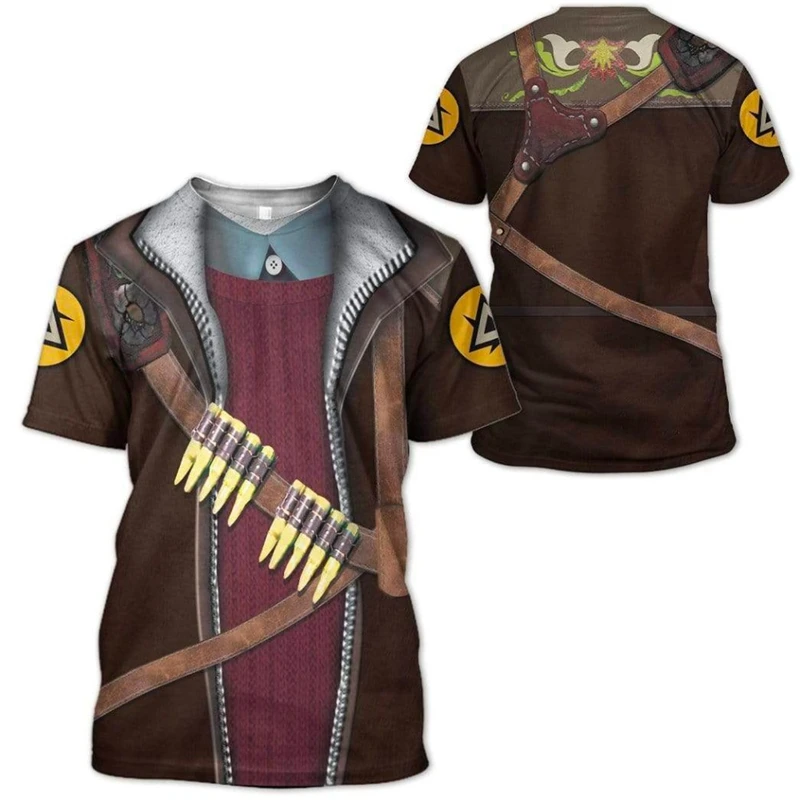Camiseta con temática de cabal - Summer Knights Clothing reseña y precio