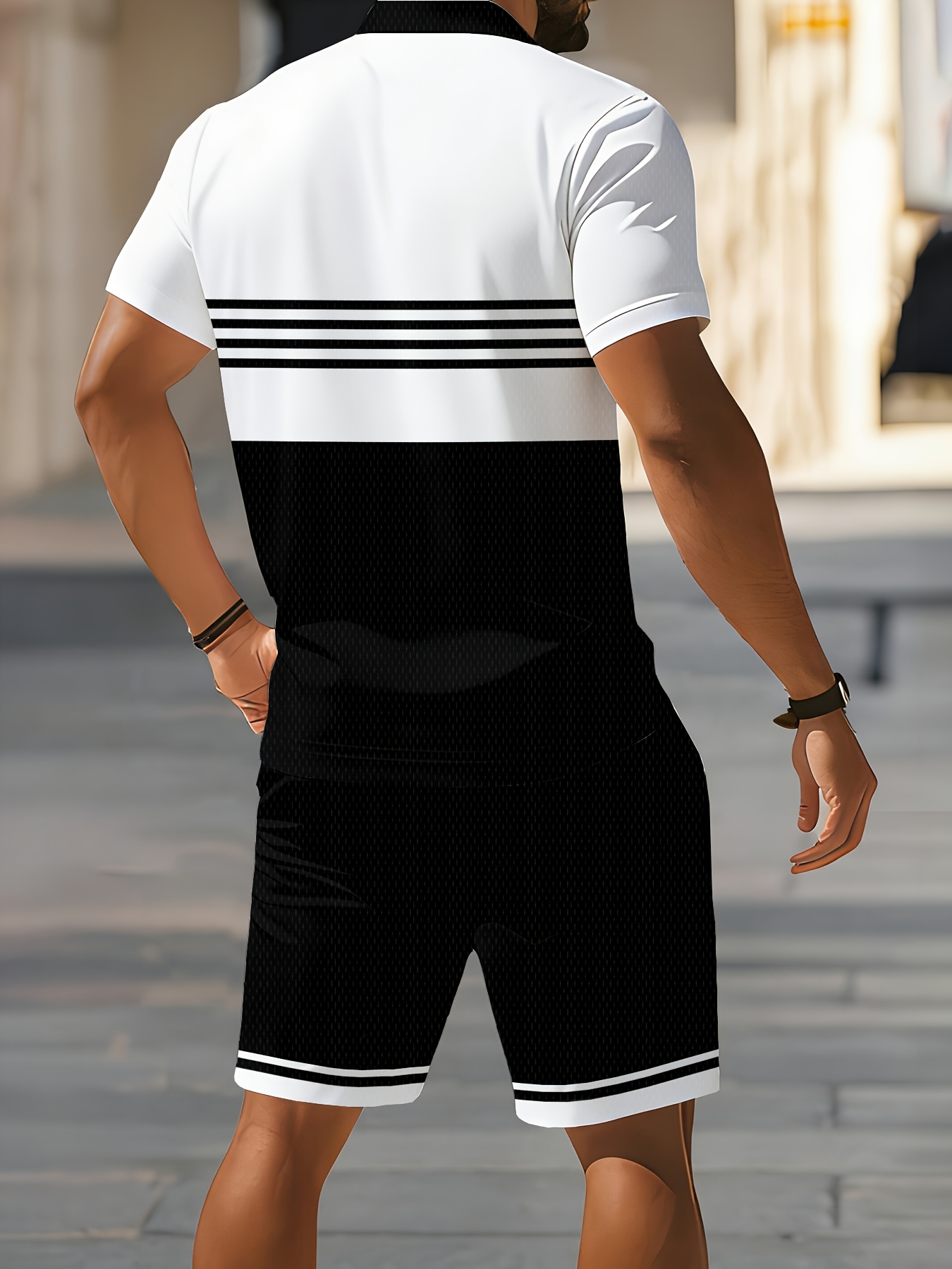 Conjunto de Polo para Hombre V - Summer Clothing Design reseña y precio