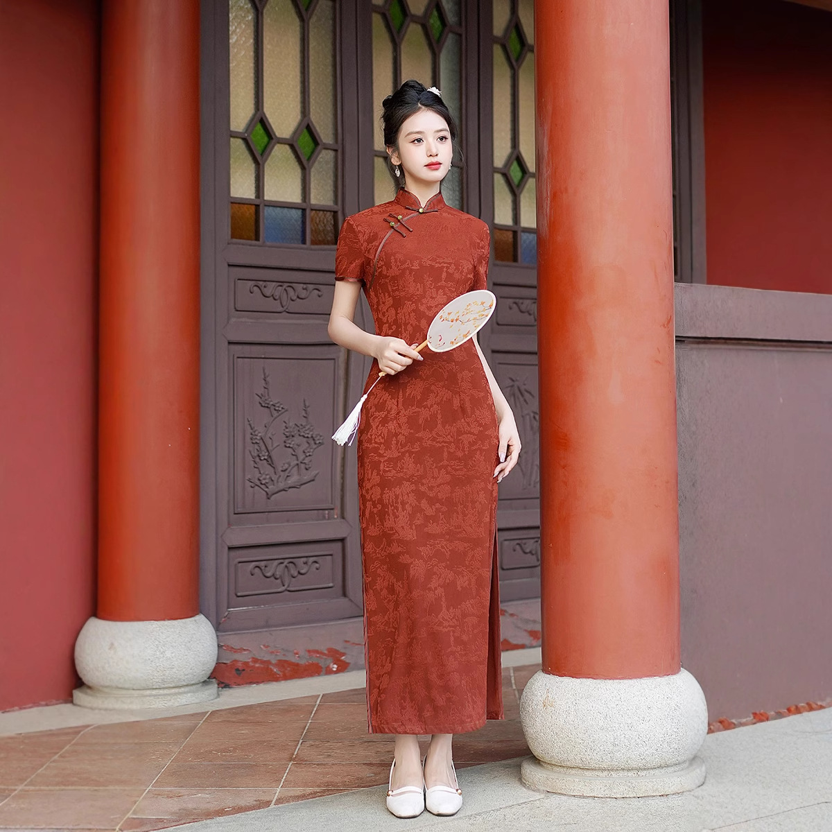 Nuevo Vestido Largo Cheongsam  - Summer Clothes reseña y precio